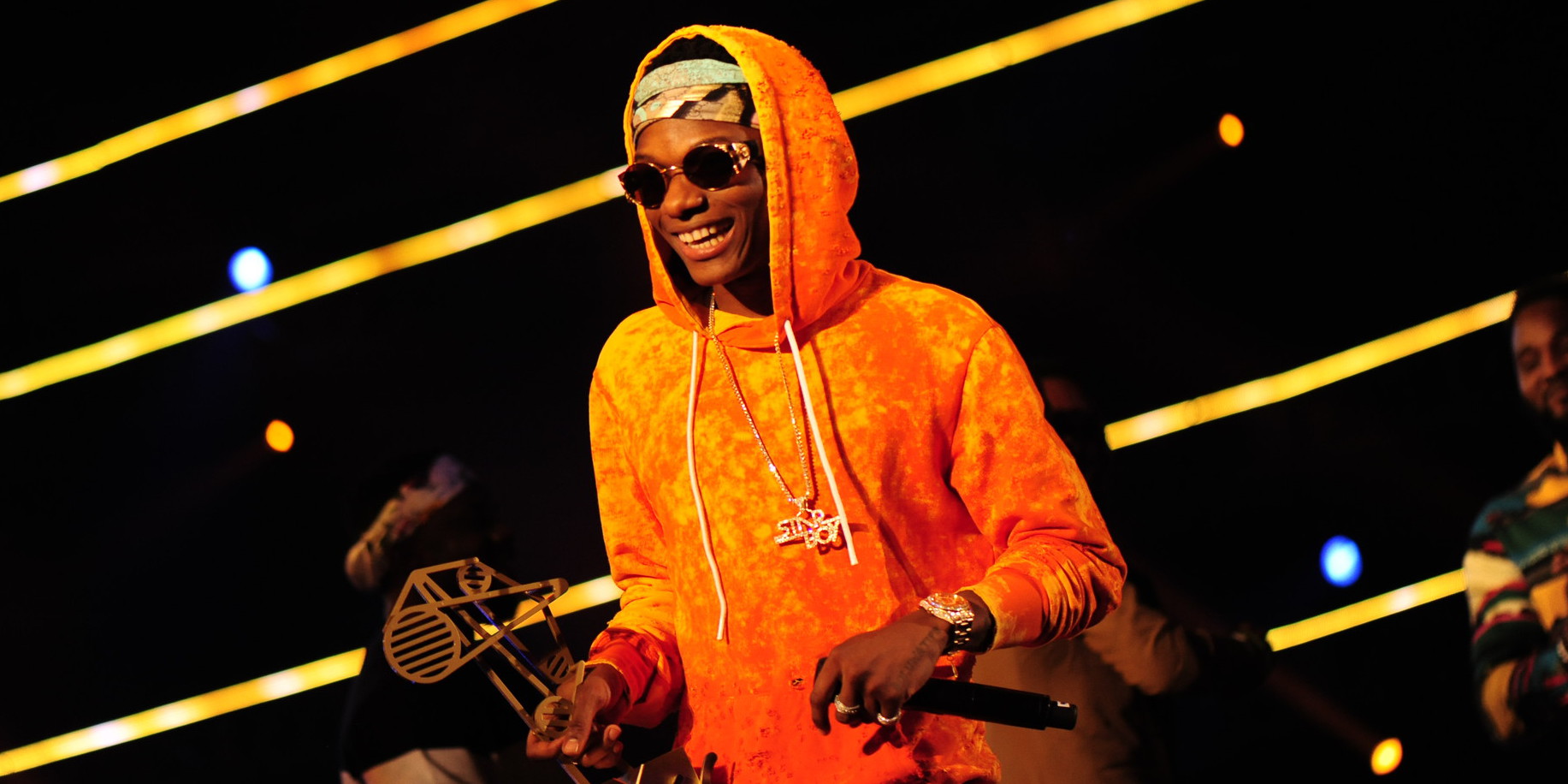 The artist Wizkid during the MAMA 2016, in Johannesburg, South Africa on October 22nd, 2016