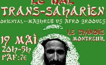 Rendez-vous au Bal Trans-Saharien le 19 mai à Montreuil
