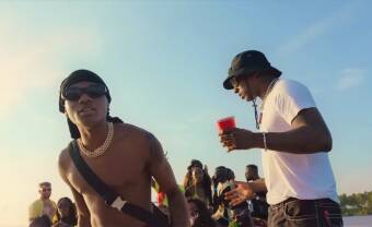 Skepta and Wizkid shoot music video in Nigeria