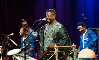 Mamadou Diabaté, porte-parole du balafon Sambla 