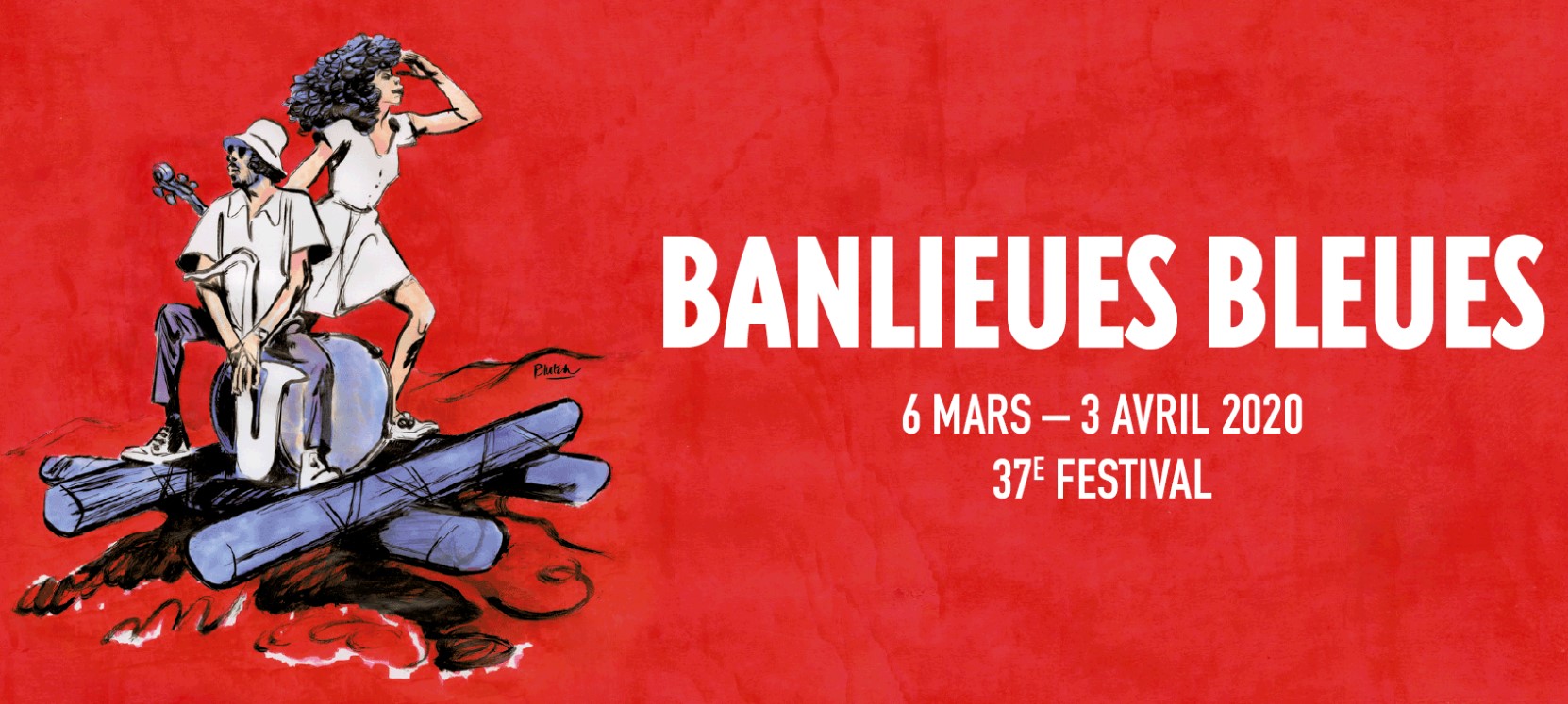 Banlieues Bleues - affiche