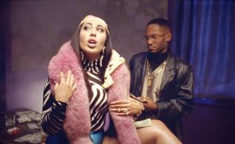 Kaytranda and Kali Uchis celebrate together the video for “10%”