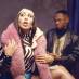 Kaytranda and Kali Uchis celebrate together the video for “10%”