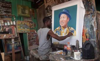 PAM Gallery : Babs, le peintre des rues de Kumasi