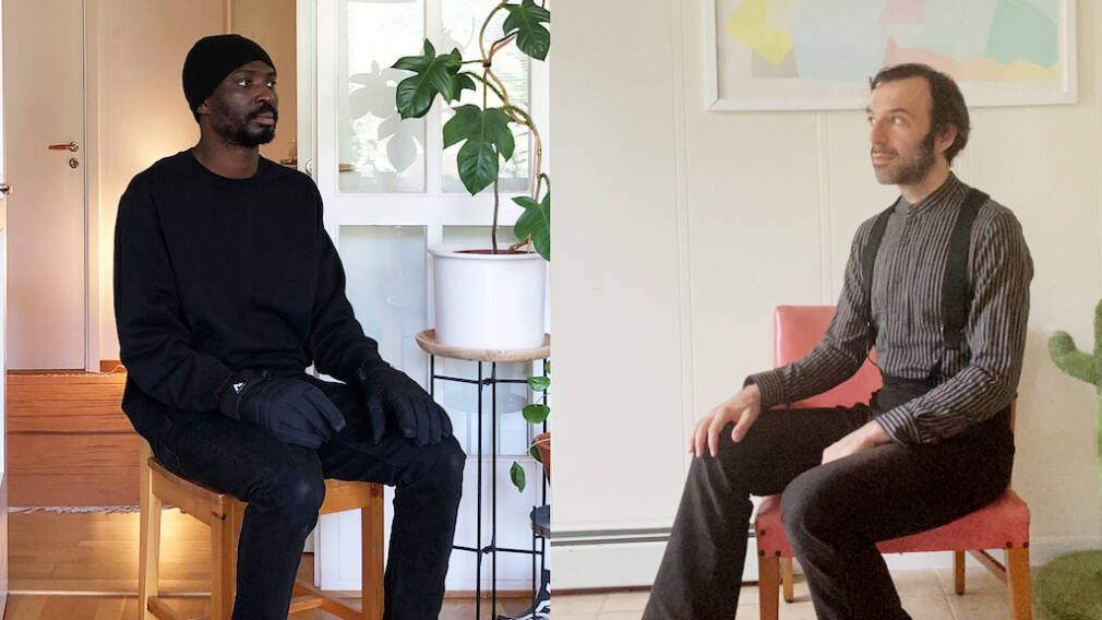 Daedelus and Joshua Idehen combine beat making and poetry on Holy Water Over Sons