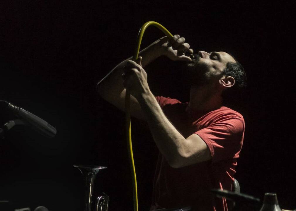 Mazen Kerbaj invites Deena Abdelwahed on “Blue Malediction”