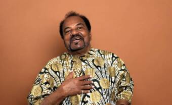 Bonga, the golden voice of Angola, returns from his childhood courtyard