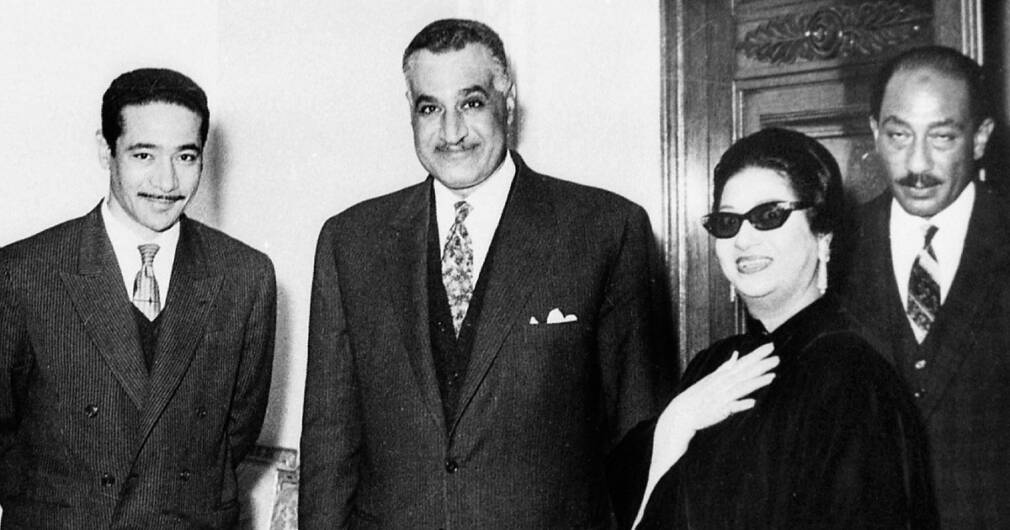 Oum Kalthoum et Gamal Abdel Nasser, voix des Arabes